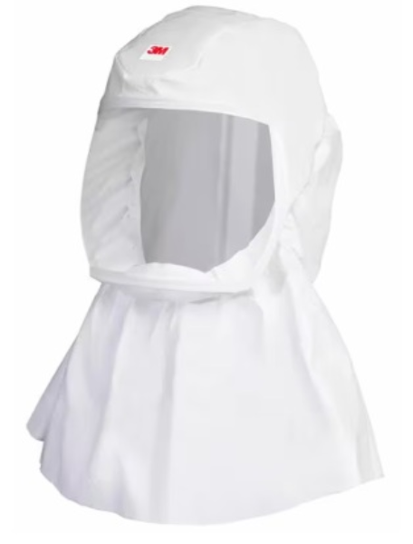3M Versaflo Hood With Integrated Head Suspension, S-433S-5, Small/Medium, 5 Ea/Case