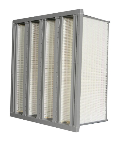 Air Flow Products V-Cell Filter, 24 X 24 X 12, mERV 14