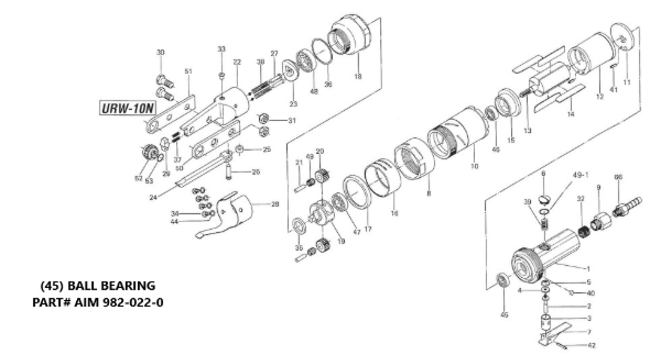 Ball Bearing 627ZZ