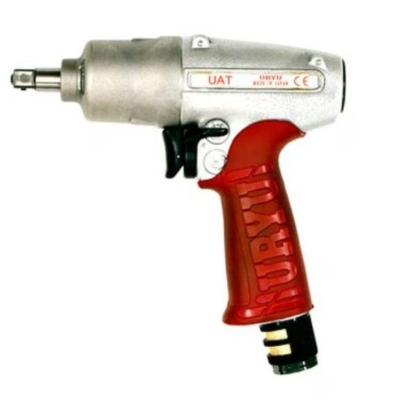 Omega Pulse Tools: Uat Series Pulse Tool Pneumatic Pistol    Ar Shut Off 3/8 Sq Dr 30-55Nm