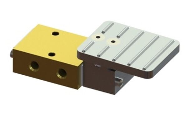 Foot Pedal Valve, 3-Way, Spring Return, 1/8" NPT Ports