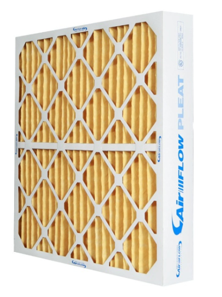 Pleated Filter, Merv 13, 20x20x4, 6 Per Case
