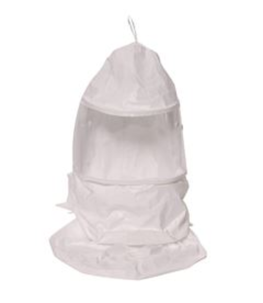 Cc20 Hood Dupont Tychem 2000 Double Bib No Suspension Threaded Connection