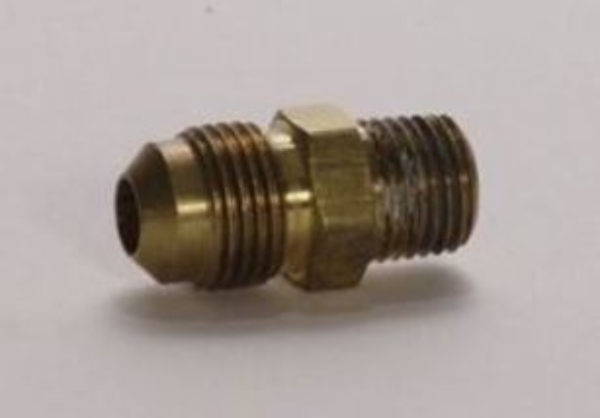 Sar Comp Air Supply Hose To Pipe Adaptor 3\8" To 1\4" Brass