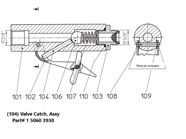 Valve Catch, Assy