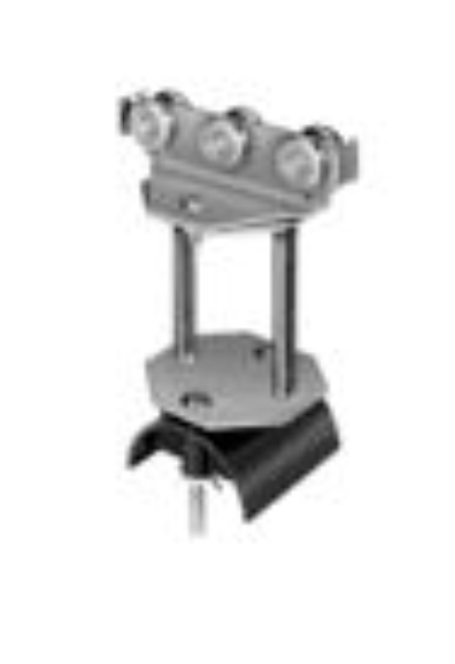 14 GA TOW TROLLEY GALV W/ PLASTIC SADDLE