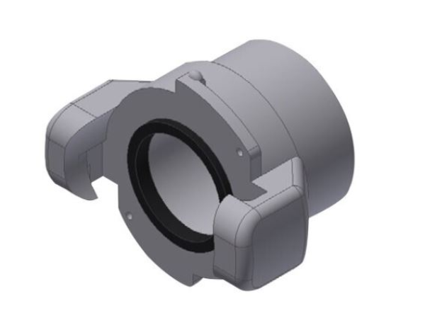 Coupling, Tank, Aluminum, TC 1-1/4"