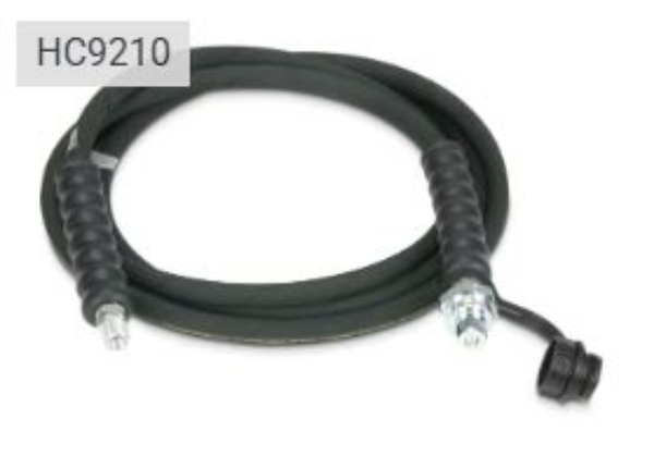 10 ft., Heavy-duty Rubber High Pressure Hydraulic Hose, .25 in. Internal Diameter