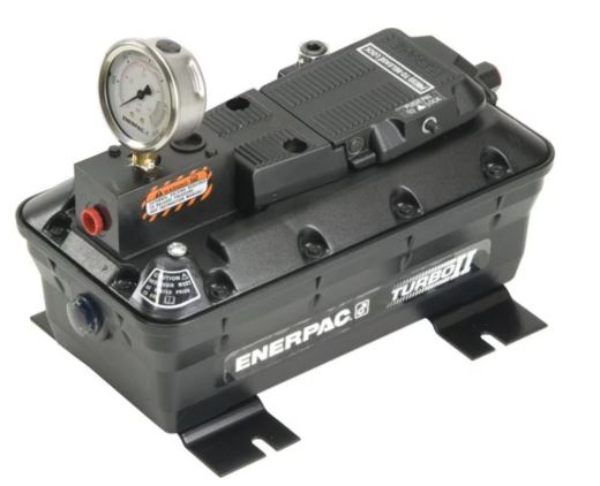 Turbo II Air Hydraulic Pump, Remote Valve Mount, 120 in3/min Oil Flow at 100 psi