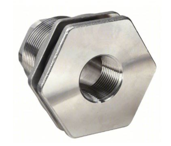 Bulkhead Ftg., 1in., fnpt x fnpt, S.S.