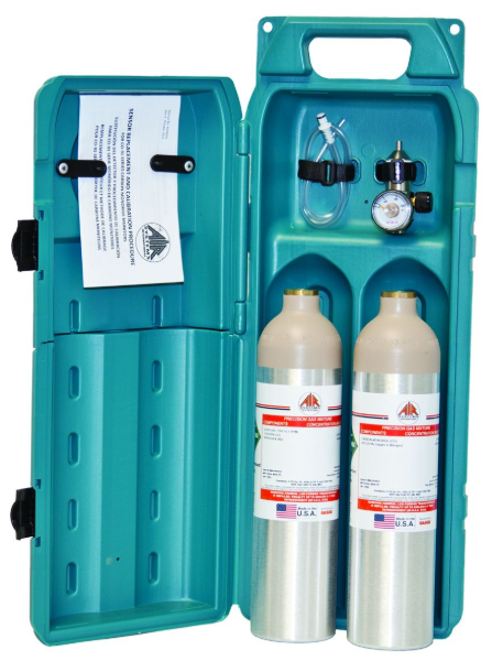 Large Calibration Kit For CO Monitor 20 ppm CO and Zero Air - 103 Liter