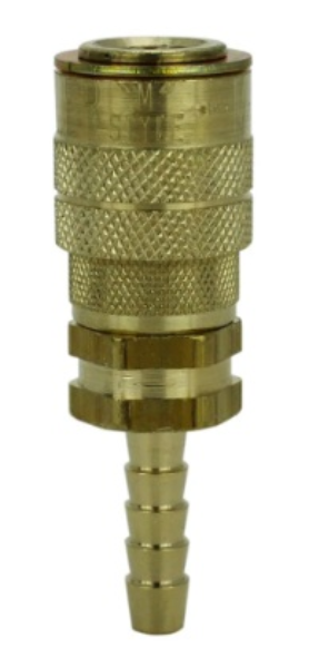1/4in Hose Barb Body Coupler