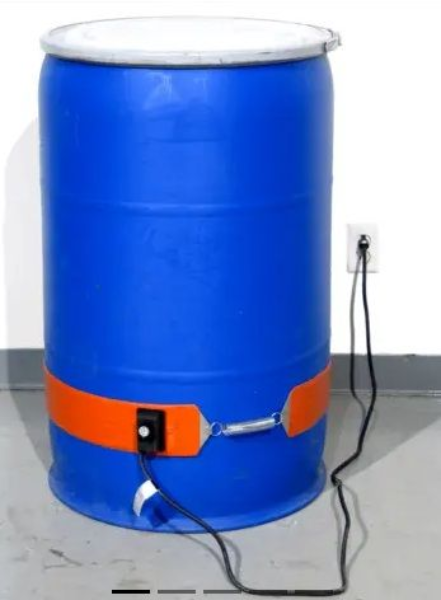 Heater For 30 Gallon Drum, 115V 50/60HZ, 50-160 F Thermostat