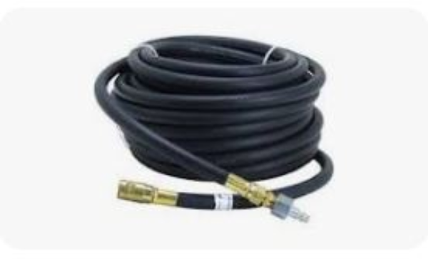 50 ft. V10 Air Supply Hose, Black