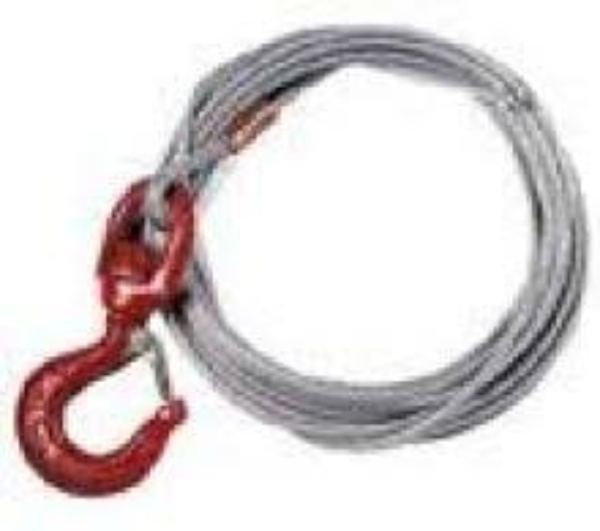 3/8in Diameter Wire Rope, 60ft. Length
