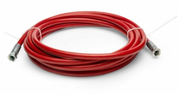 1/4 ID x 25 Ft Airless Fluid Hose Red