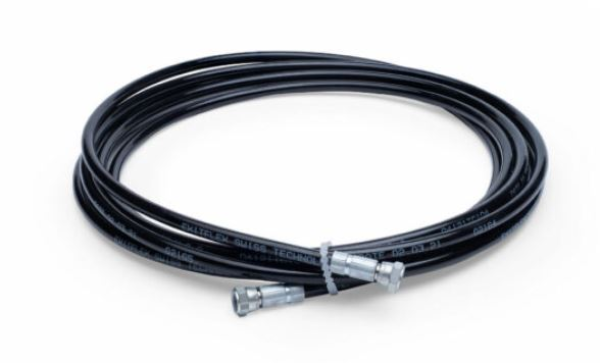 Hose w/ Spring Guards to the Ends