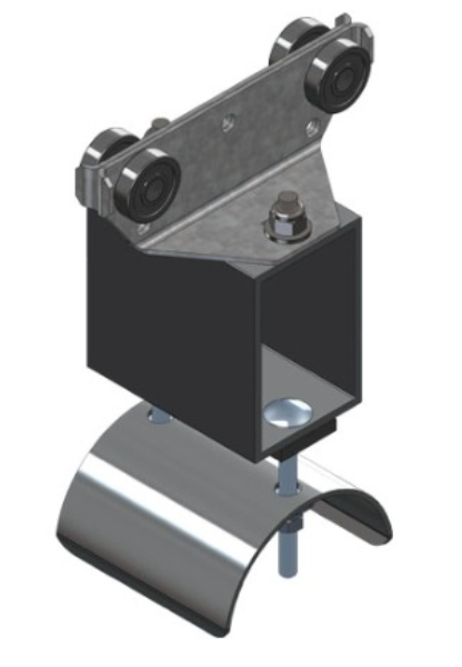 Tow Trolley Plated Steel