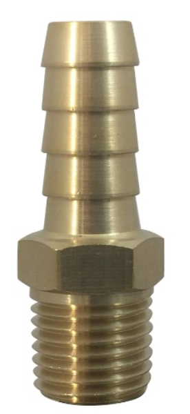 3/8 Hose Barb x 1/4 NPT Male Adapter