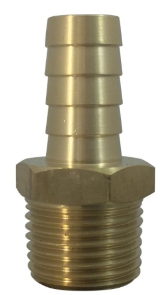 3/4 Hose Barb x 3/4 NPT Male Adapter