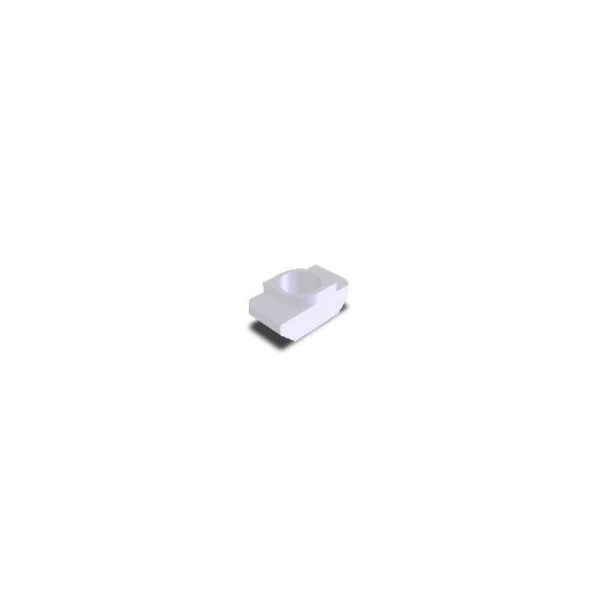 T-Nut, 10mm, M8, Nickel Plated
