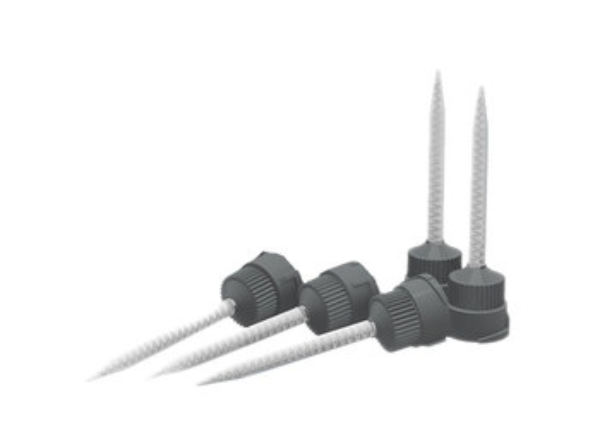 50 ml Mix Nozzle, (10) pack, Tapered Tip, 3.0 inch long, 3.2 mm I.D. 16 elements, 1:1, 2:1 mix ratio