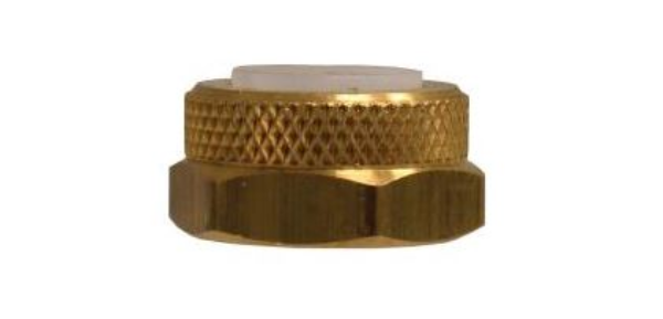 5/16 Poly Tube Nut & Brass Sleeve