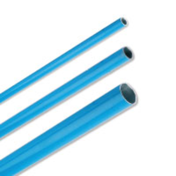 Pipe, 40mm (L=20 ft), Aluminum Blue