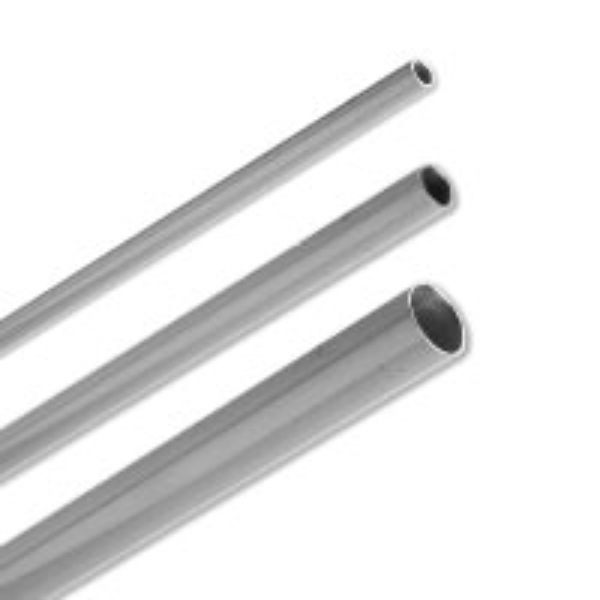 Pipe, 25mm (L=20 ft), Aluminum Grey