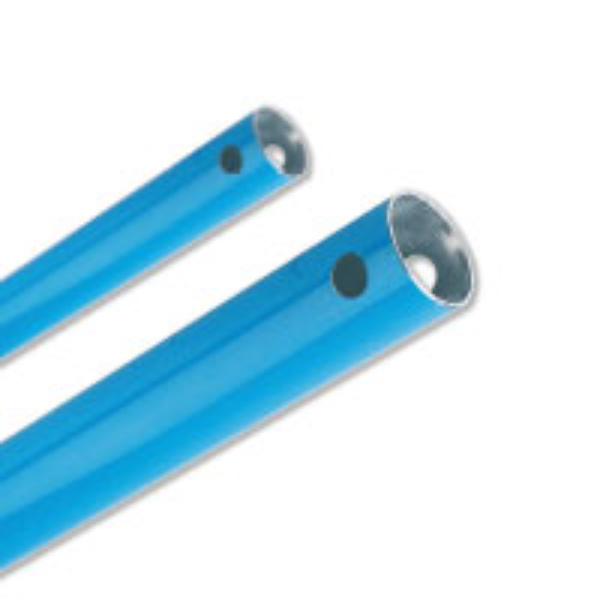 Pipe, 63mm (L=20 ft), Aluminum Blue