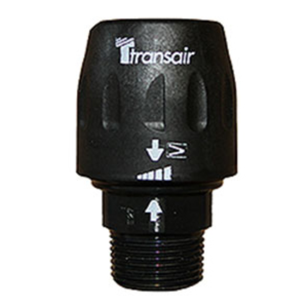 Transair Male Connector, 16.5 mm x 1/4