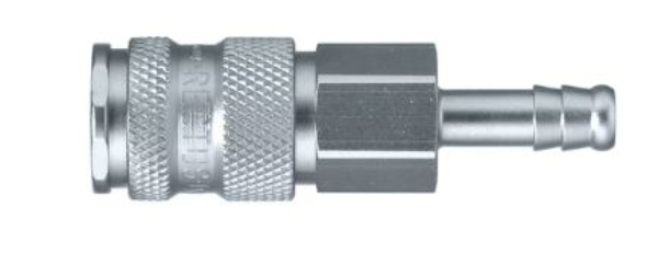 1/2in Push Lock Hose Barb Coupling