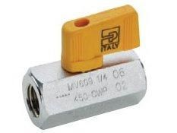 Mini Ball Valve, 1/4 NPT, 150 psi