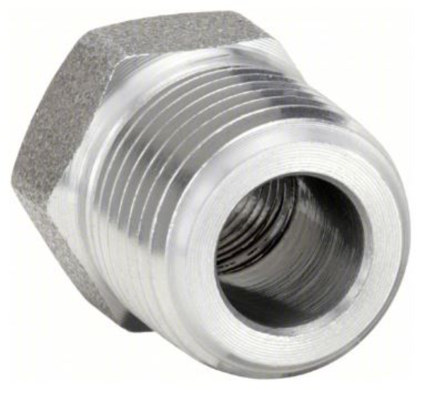 3/8 x 1/4 Hex Bushing, Steel