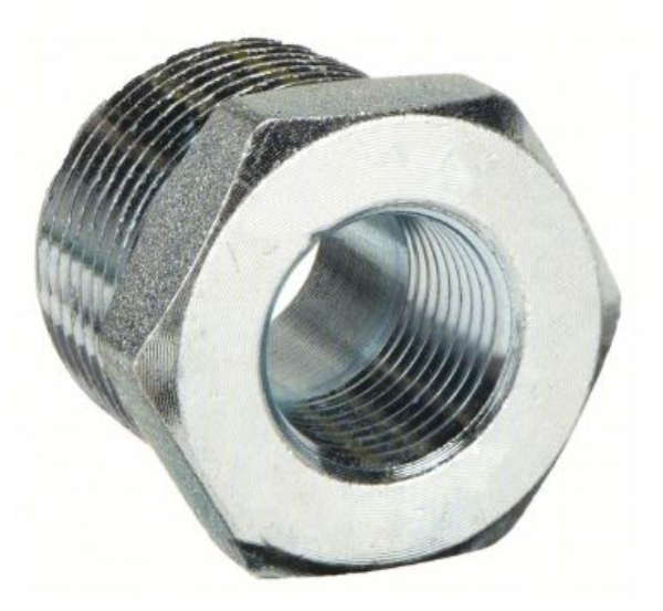 1/2 x 3/8 Hex Bushing, Steel