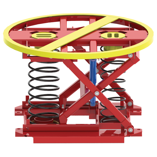 PalletPal Series Lift Table, Series 2, Spring Actuated, Load Rating 220 - 4500 lbs