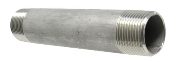 3/4 x 8 Inch Long Nipple, 304SS Schd40