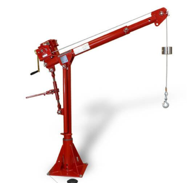 1200 LB MAX CAP PORTABLE DAVIT W/ WINCH
