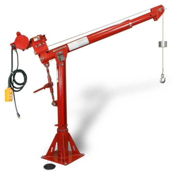 Commander 2000 Lb. Davit Crane w/Winch