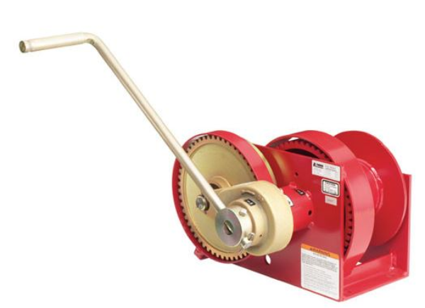 4000 LB. SPUR GEARA HAND WINCH, DOUBLE REDUCTION