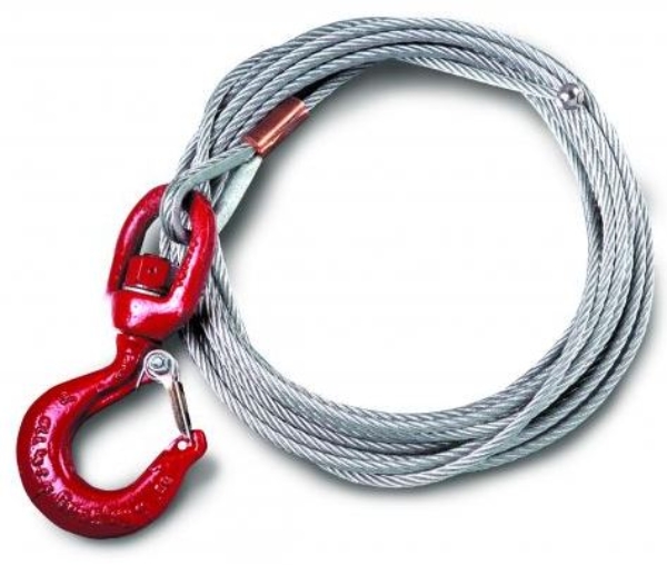 3/8in. Diameter Wire Rope, 45ft. Length
