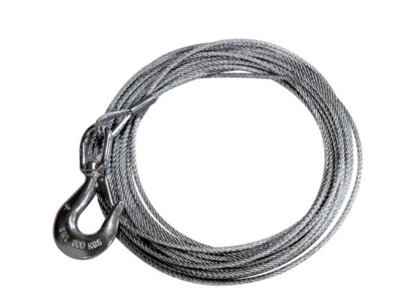 5/16 Dia. Stainless Steel Wire Rope, 36 Ft.