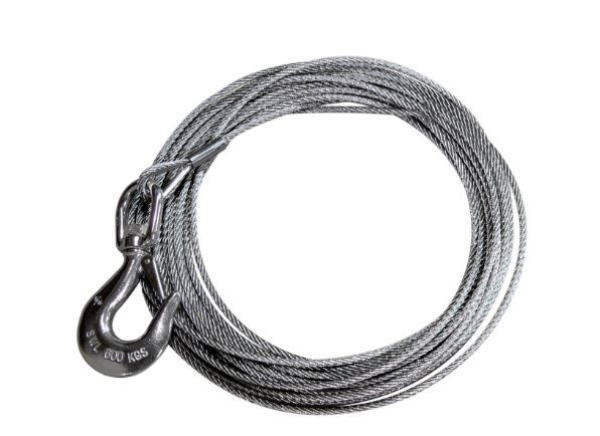 5/16 Dia. Stainless Steel Wire Rope, 36 Ft.