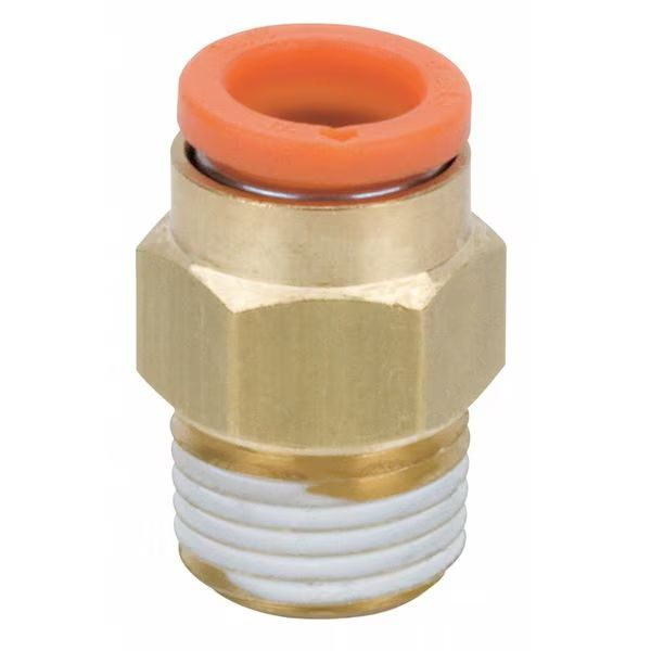Connector, 3/8 F-PTC X 3/8 M-NPT