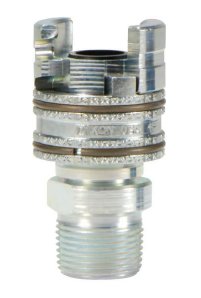 THOR COUPLER, 3/8 M-NPTF, STEEL