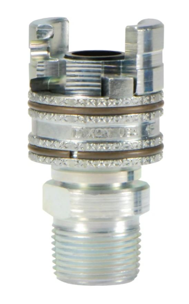 THOR COUPLER, 3/4 M-NPTF, STEEL