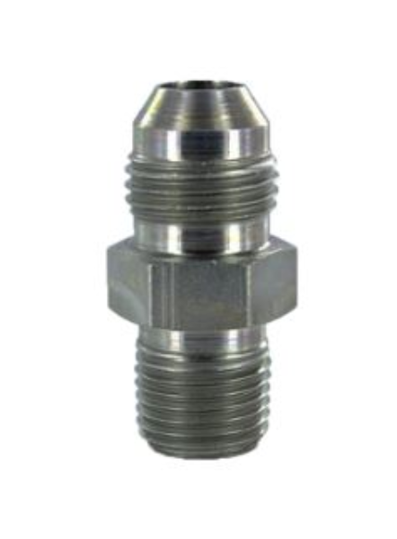 Triple-Lok, Male Connector 37degr Flare  NPTM , 1/4"
