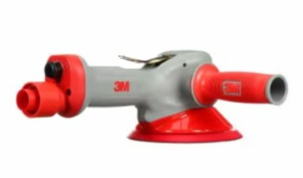 Elite Central-Vacuum-Ready/Non Vacuum Random Orbital Sander, 2-Hand, 28337, 6 in, 3/8 in Orbit