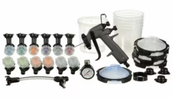 Spray Gun Kit, Sold as Each, 2 Kits/Case Minimum