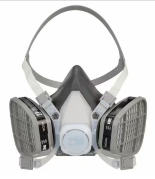 Half Facepiece Disposable Respirator Assembly 52P71, Organic Vapor/P95 Respiratory Protection, Medium 12 EA/Case
